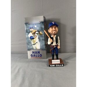 Texas Rangers MLB Baseball Star Wars Night Joey Gallo Han Gallo 2018 Bobblehead